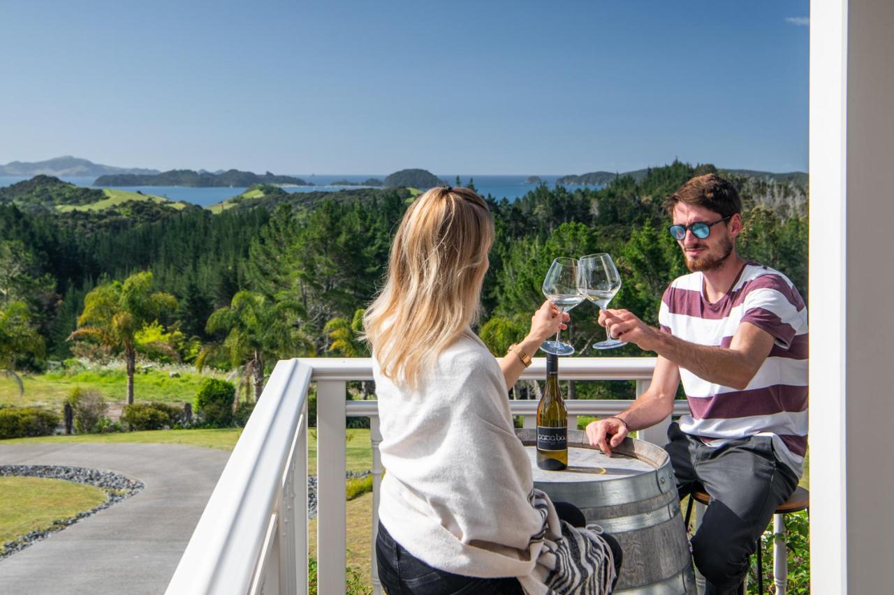 Villa Paroa Bay Winery Russell Esterno foto