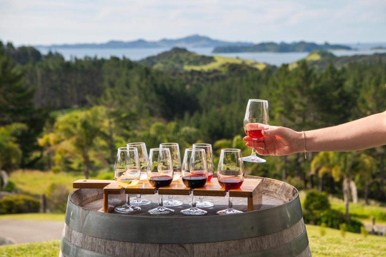 Villa Paroa Bay Winery Russell Esterno foto